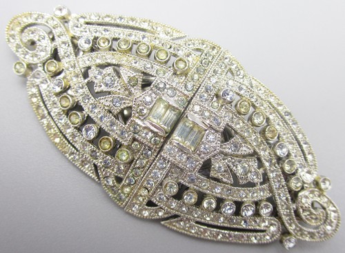 Spilla classica art deco coro - spilla,