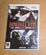 Resident Evil the Umbrella Chronicles Nintendo Wii no sony play microsoft xbox
