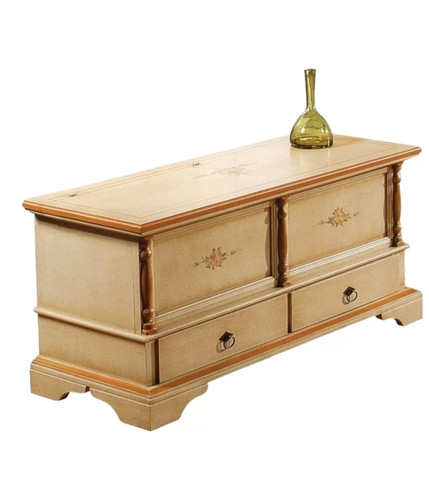 Cassapanca legno cassetti - legno,