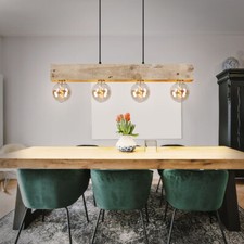 Lampadario In Legno Vintage 4