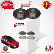 KIT 4 PASTIGLIE E 2 DISCHI POSTERIORI ALFA ROMEO 147 1.9 JTDM 120CV DAL 2006 ->