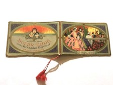 Calendarietto Barbiere Le Maschere Super Iride Benelli 1928 Prato