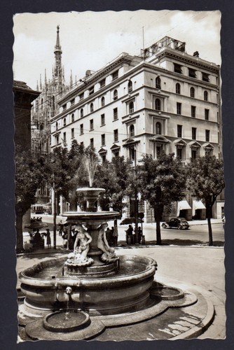 Milano cartolina piazza - milano,