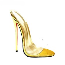 Ciabatte donna pvc trasparente