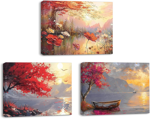 Quadro tela paesaggio - su,