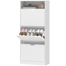 HOMCOM Portascarpe con 3