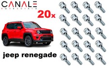 kit 20 bulloni dadi ruota Jeep renegade M12x1,25 Jeep renegade Fiat 500x 500L