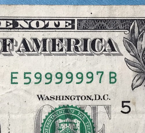 Banconota dollaro sei in - banconota, da