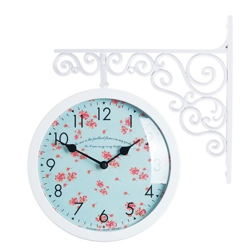 Orologio parete bifacciale - orologio, da