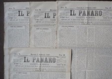 Il Panaro 1867 Studi Burocrazia  Malfunzionamento Sprechi Stato Giornali Modena