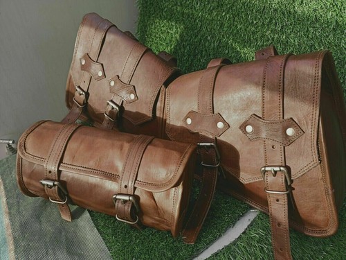 Borsa moto pelle con - da,