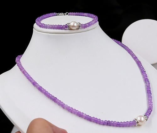 Set bracciale collana 2x4mm - set,