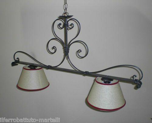 Lampadario bilancia ferro - lampadario,