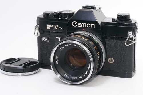Canon ftb black slr 35mm - ql,