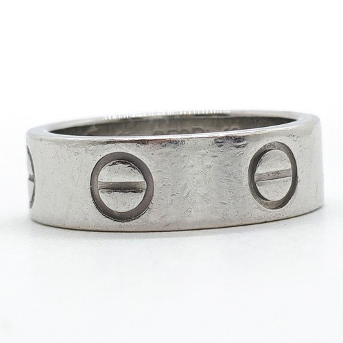 Anello cartier love platino - cartier,