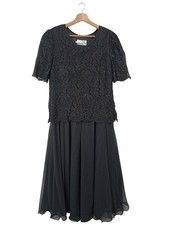 COCKTAIL Abito da sera Donna Abito Taglia IT 42 nero elegante