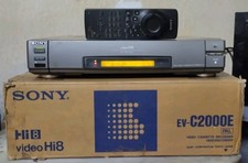 SONY EV-C2000 VIDEOREGISTRATORE VIDEO HI-8 STEREO CON IMBALLO E TELECOMANDO 