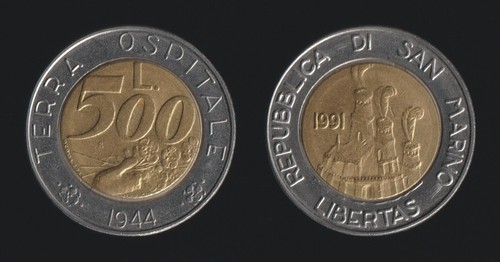 San marino 500 lire - san,