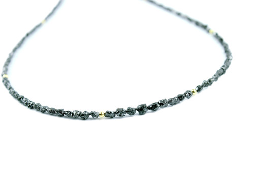 Collana diamante grezzo - collana, di