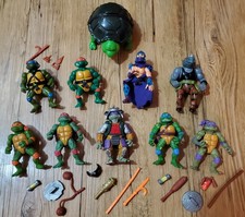Lotto 10 figurine TMNT vintage