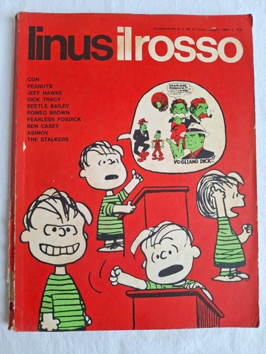 Fumetto linus rosso - fumetto,