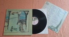 LP Gatefold + Inserto Testi GENESIS  TRESPASS Stampa Tedesca 1972 Cover Laminata