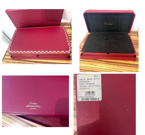 Scatola per orologio cartier - scatola,