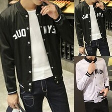 Giacca da baseball uomo slim