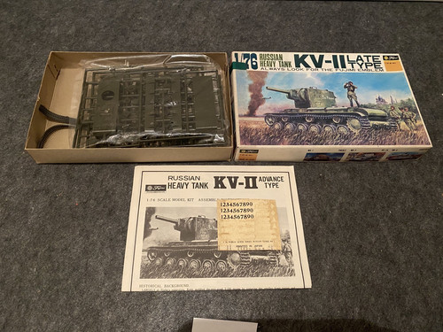 Fujimi carro pesante russo