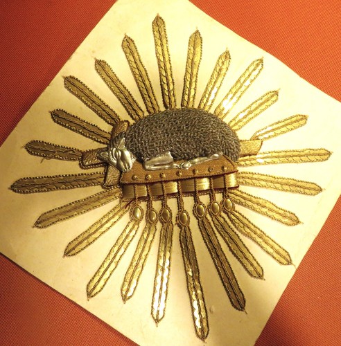 Broderie religieuse cannetille - religieuse,