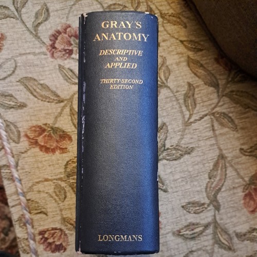 Vintage 1958 gray anatomy - gray's,