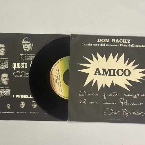 Disco tris don - backy, amico