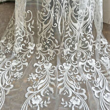 Ricamo Floreale Pizzo Tessuto