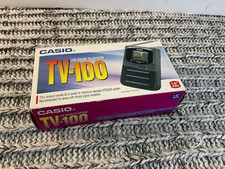 TV vintage LCD Casio TV 100B