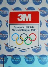  ADESIVO STICKER AUTOCOLLANT AUFKLEBER VINTAGE ORIGINAL 3M SPONSOR OLIMPICO