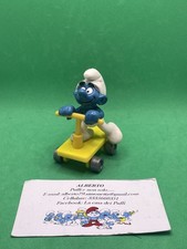 PUFFI SMURFS PUFFO SU MONOPATTINO SMURF SCOOTER 40230 VARIANTE 4A