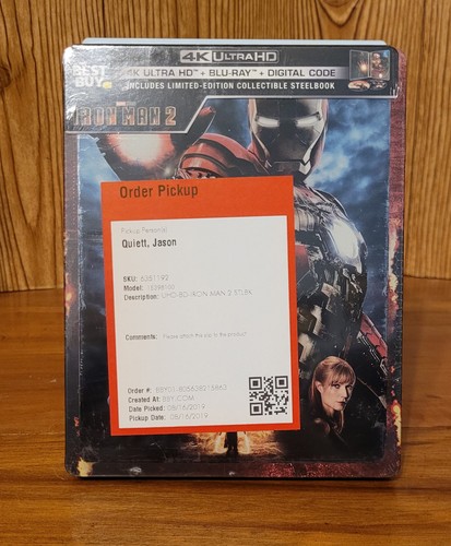 Iron man steelbook - man, 2