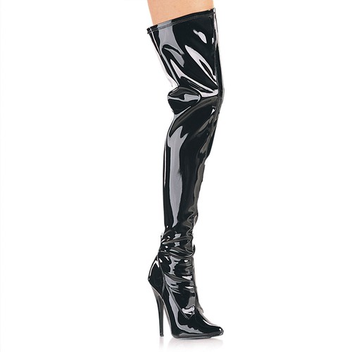 Stivali stiletto alti coscia