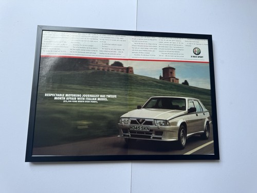 Framed alfa romeo 0 twin - alfa,