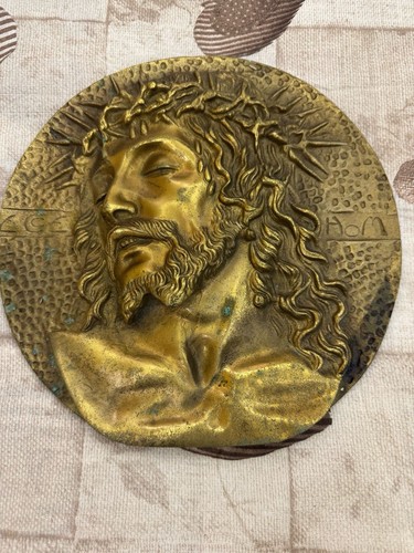 Antica placca bronzo - placca, in