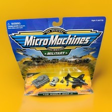 Vintage Galoob 1998 Micro Machines Militare #20 Seconda Guerra Mondiale 70019 Nuovo