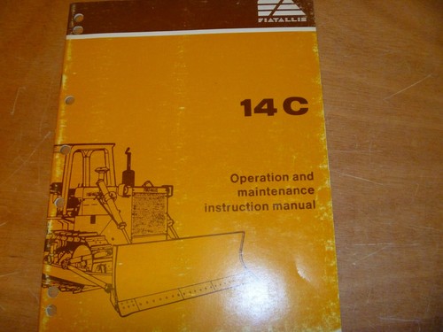 Fiat allis 14c cingolato - cingolato, dozer