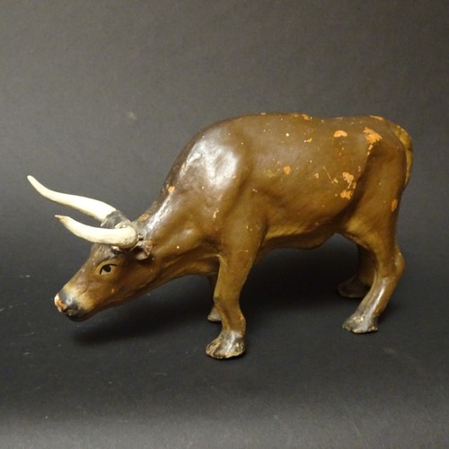 Antico toro cartapesta - antico,