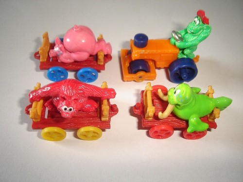 Circus animals model - animals, train