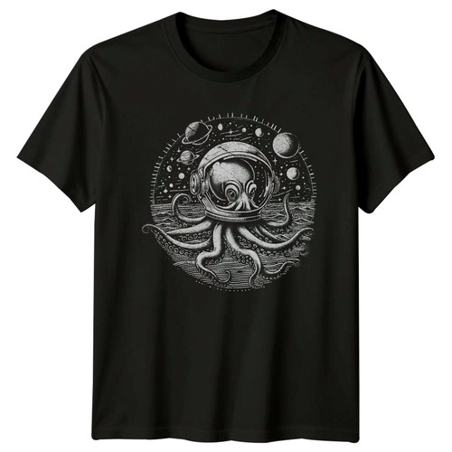 Shirt casco astronauta - t-shirt, da