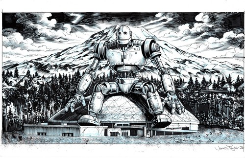 Iron giant original - iron, art