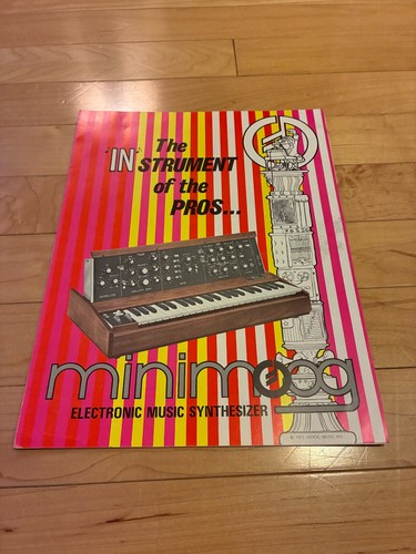 Vintage moog minimoog - vintage,