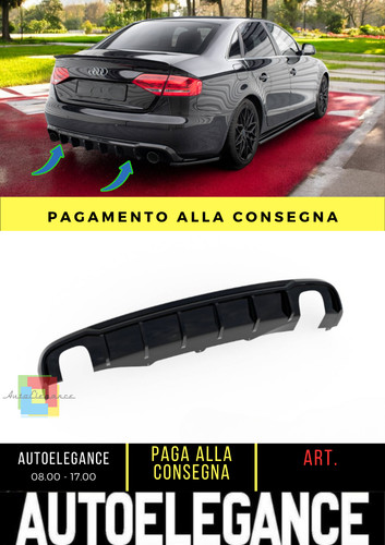 Diffusore posteriore nero - ⭐,