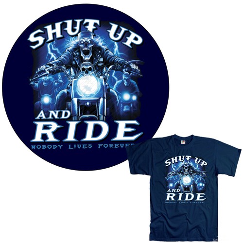 Shirt biker stile - biker,