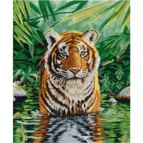Dmc set punto croce - set, "tiger